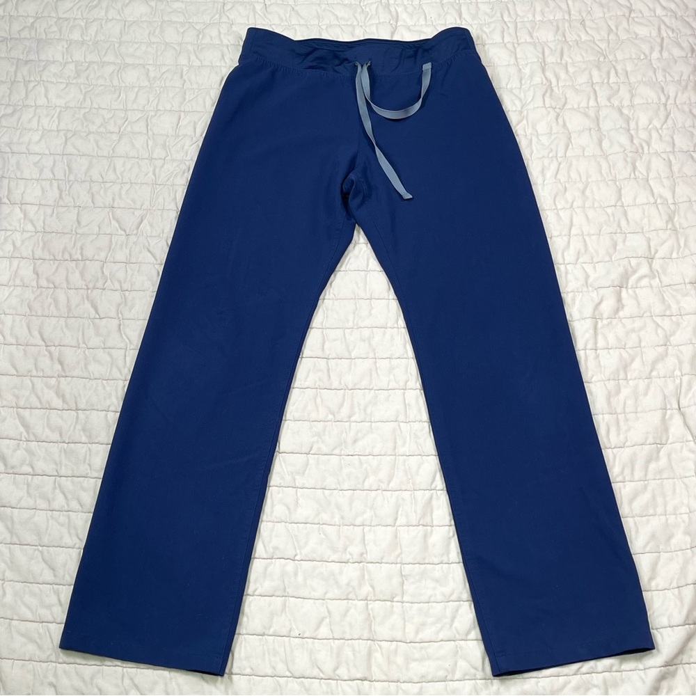 FIGS Livingston Scrub Pants Bottoms Navy Blue Size Small Women’s Straight Leg